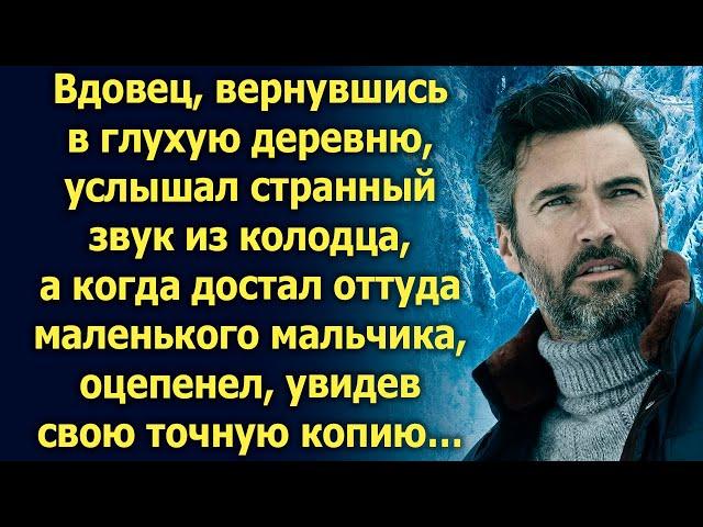 Вдовец, вернувшись в глухую деревню, услышал звук из колодца, а когда увидел свою точную копию…