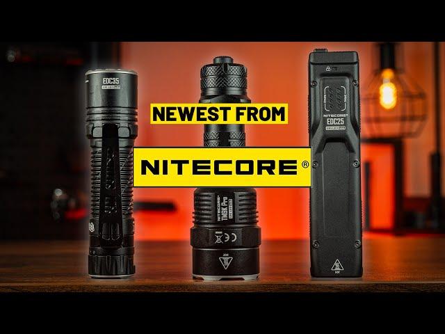 The Newest Flashlights From Nitecore 2024 | EDC35, EDC25, & TM9K Pro