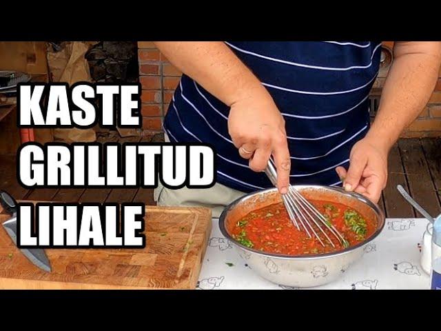 Kaste grillitud lihale