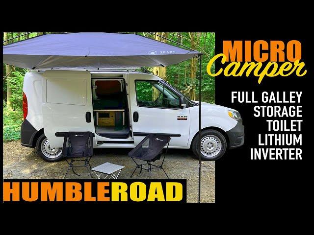 Introducing the Humble Road micro camper - We call her Mini Me! A Solo Traveler  -  FULL TOUR!