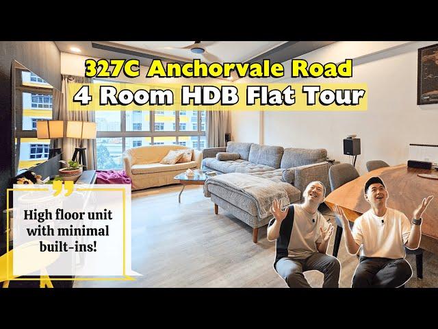 Home Tour | Close to New Anchorvale Village | 4 Room HDB Flat at Anchorvale Road | LoukProp Homes