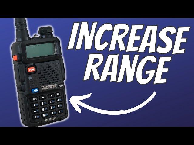 Increase the Range of Any Handheld Radio for 6 Cents