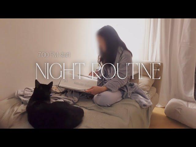 sub) My Night Routine (in my selfcare era) unwind with me | cozy & relaxing night to wake up early