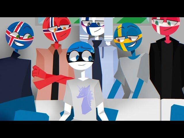 ~Эстония, хочешь БАГЕТ?!~ОЗВУЧКА КОМИКСОВ "COUNTRYHUMANS" #20