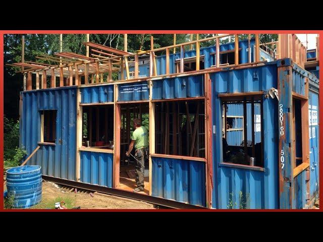 Man Builds Amazing DIY Container Home | Low-Cost Housing | @choigotv001