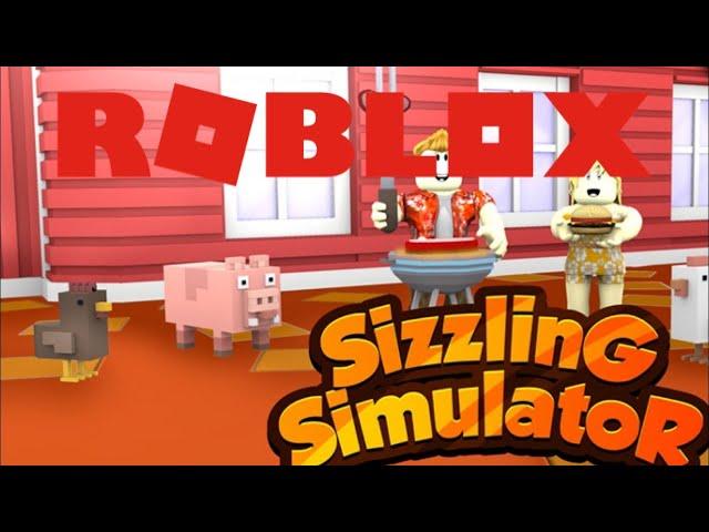 ПРОДОЛЖАЕМ ГОТОВИТЬ СТЕЙКИ В РОБЛОКСЕ. СИМУЛЯТОР ГРИЛЯ. ROBLOX SIZZLING SIMULATOR.