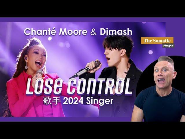 Dimash & Chanté Moore SING Lose Control!! TheSomaticSinger REACTS!!