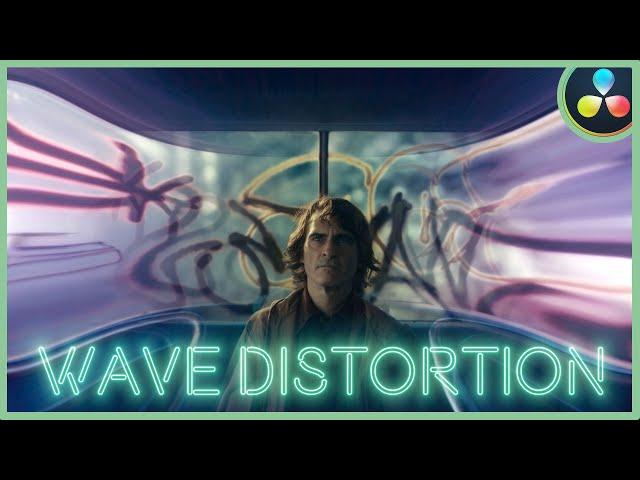 How To Make The Wave Distortion Effect | DaVinci Resolve 17 |