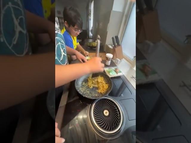 Kids making Dubai Chocolate at home Part 3 #nothingimposibleinthisworld