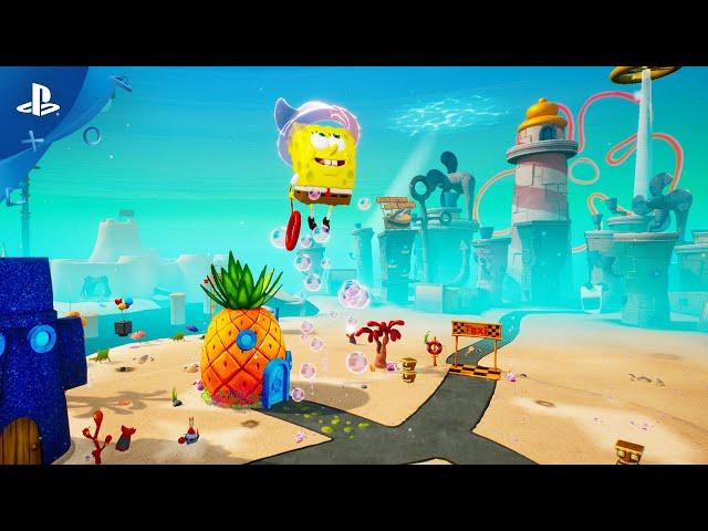 Spongebob Squarepants Battle for Bikini Bottom - Rehydrated - Pre-Order Trailer | PS4