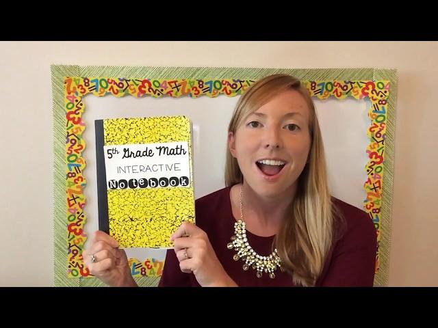 5th Grade Interactive Math Notebook (Common Core State Standards)