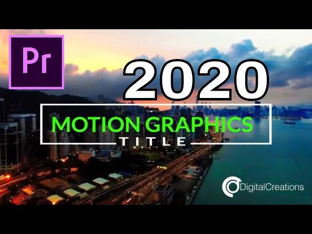 Essential Graphics TEMPLATES  premiere pro cc 2019 FREE download - FREE 10+ Motion Titles Preset