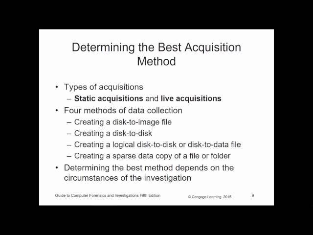 CF117 - Computer Forensics - Chapter 03 - Data Acquisition