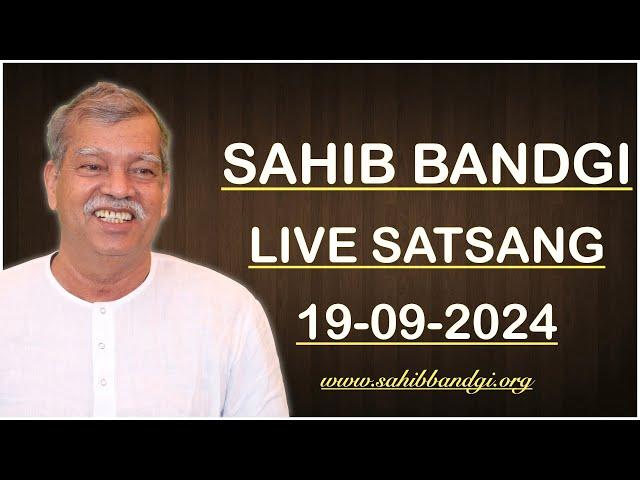 LIVE SATSANG 19 09 2024