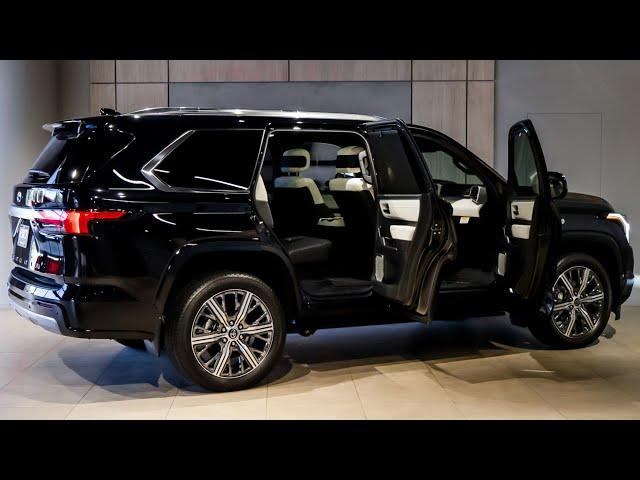 2024 Black Toyota Sequoia Capstone - Luxury 7-seater SUV in Detail