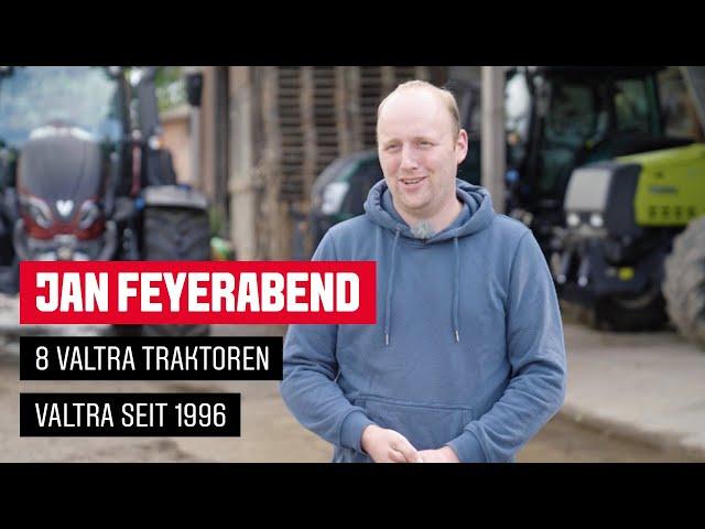 Farm & Contractor Jan Feyerabend | Valtra since 1996 | T series