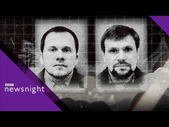 Revealed: Novichok suspect's real name - BBC Newsnight