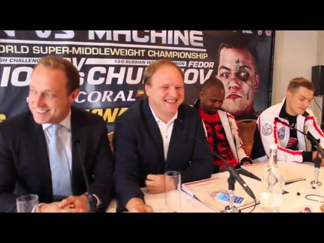 RANDOMLY FUNNY VIDEO - VLAD HRUNOV, ROY JONES JR, FEDOR CHUDINOV & FRANCIS WARREN / MAN VS MACHINE