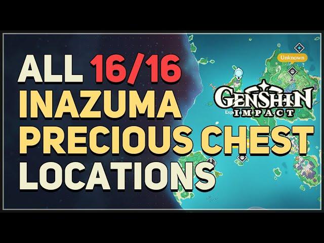 All 16 Inazuma Precious Chest Locations Genshin Impact