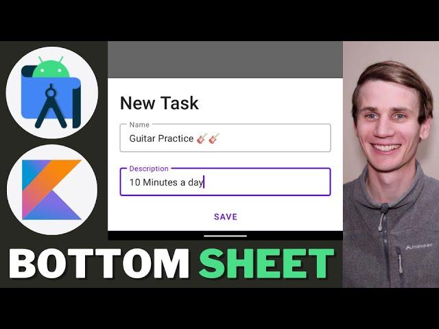 Bottom Sheet Dialog Android Studio Kotlin Example Tutorial - ViewModel