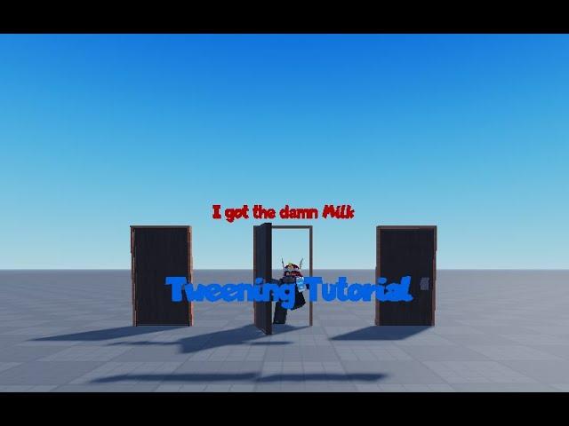 Roblox's TweenService Tutorial