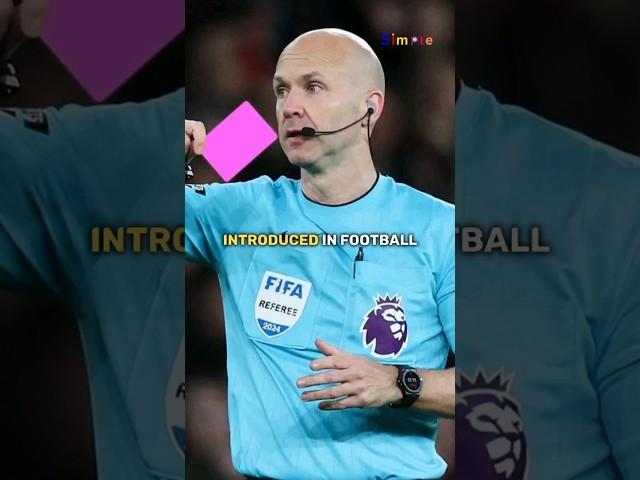 A pink card has been introduced in football 