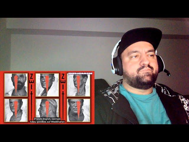 Rammstein - Adieu (Official Audio) - Reaction