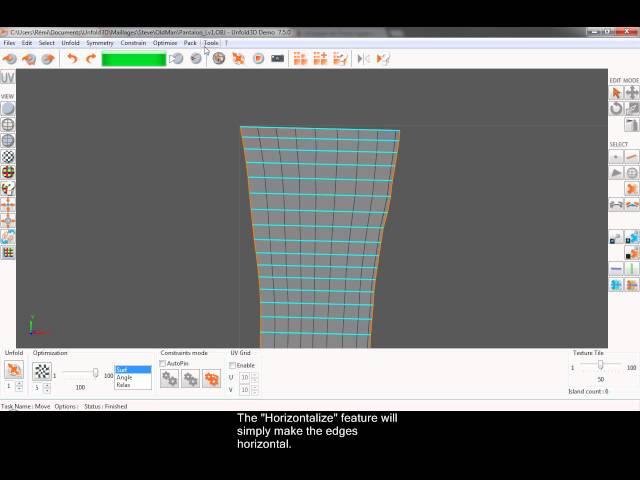 Unfold3D Parallelize and Align Tools