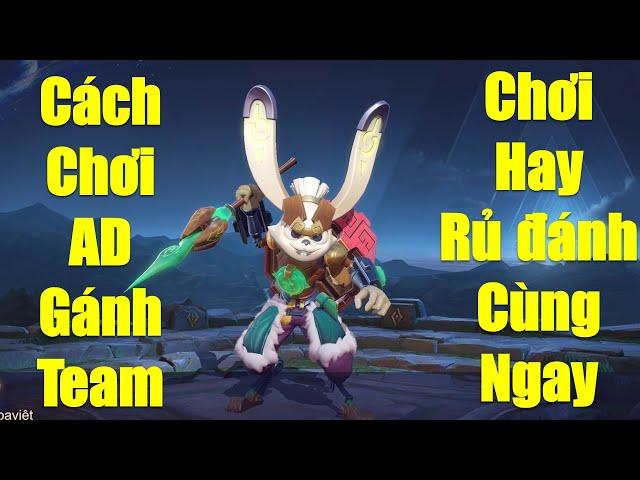 Cách chơi thỏ Slimz gánh team để chơi hay đồng đội rủ đánh cùng ngay