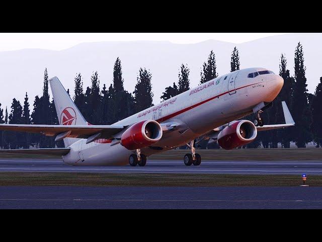 Boeing 737 fails to takeoff at Algiers airport - Air Algerie Flight 1208