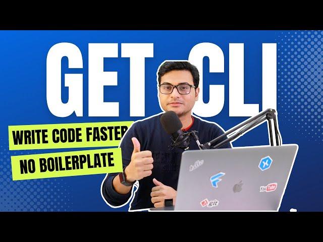 100x faster with GET_CLI || flutter setup tutorial