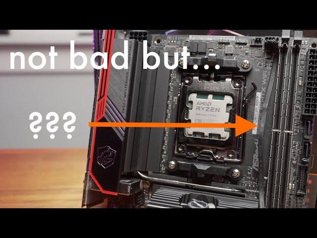 ASRock's B650E PG-ITX is a strong performer but...