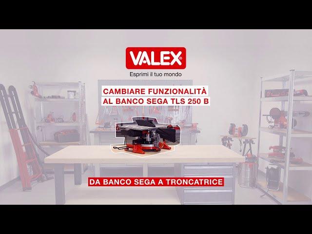 [Tutorial] Come cambiare funzionalità alla Troncatrice Valex TLS 250 B