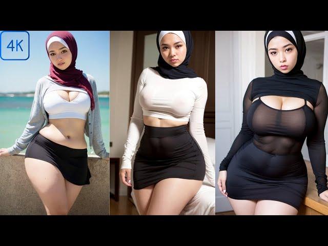 ai art hijab hot girl lookbook #lookbook #aiartlookbook4k #aiartlookbookmodel