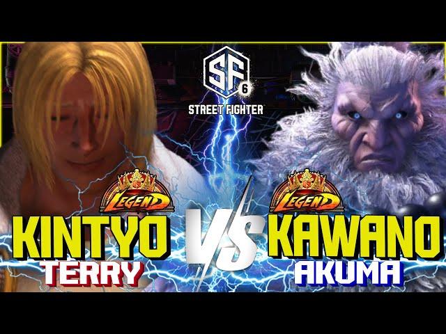 SF6 ▰ Kintyo (Terry) vs Kawano (Akuma) ▰ SF6 High level