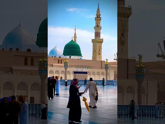 Masjid e nabvi (PBUH) #muhammad #muhammadﷺ #pbuh #sad #happy#cool#heels #travel#blogger#vlog#fyp