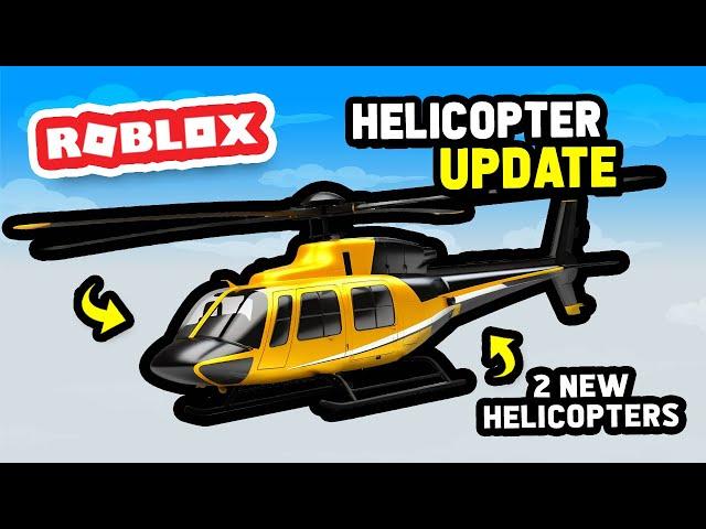 HELICOPTER UPDATE in Cabin Crew Simulator (Roblox)