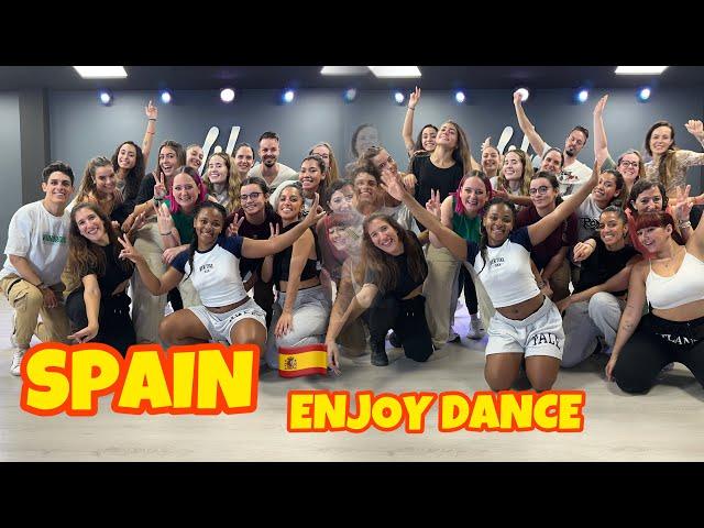 ENJOY-Viral Dance by Angelnyigu/Diamondplatinumz x Jux IN  SPAIN 