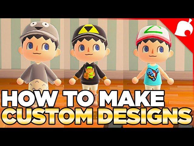 How to Make Custom Designs & Pixel Art in Animal Crossing new Horizons