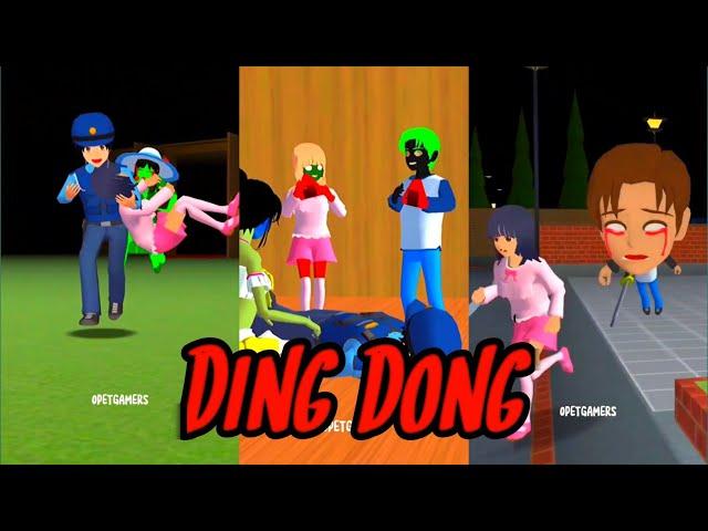 KUMPULAN VIDEO HOROR SHORT DINGDONG OPET GAMERS || DINGDONG SAKURA SCHOOL SIMULATOR