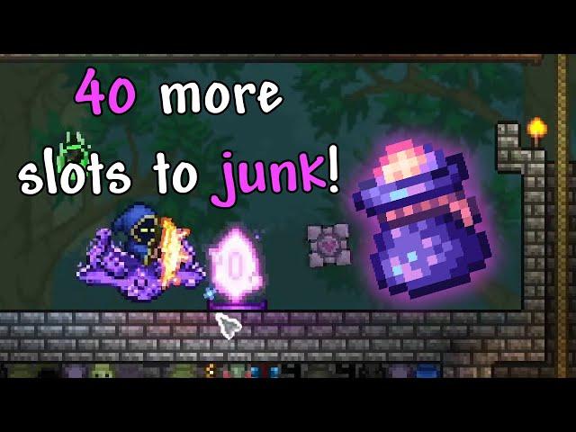 VOID VAULT AS A BLESS TO YOUR INVENTORY - Terraria 1.4 Showcase