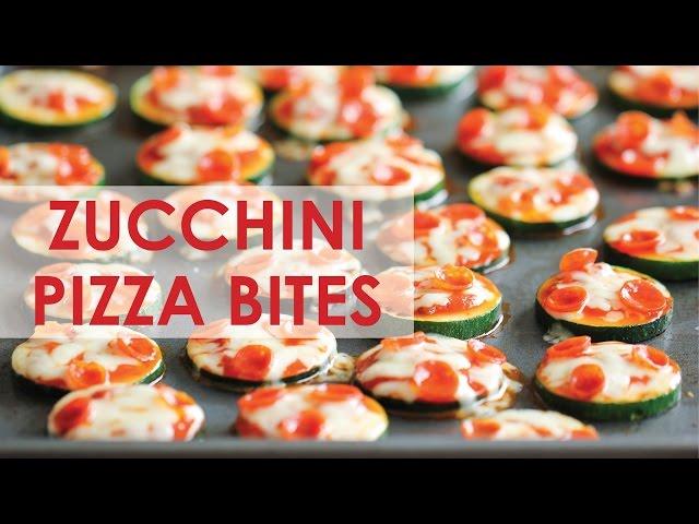 Zucchini Pizza Bites