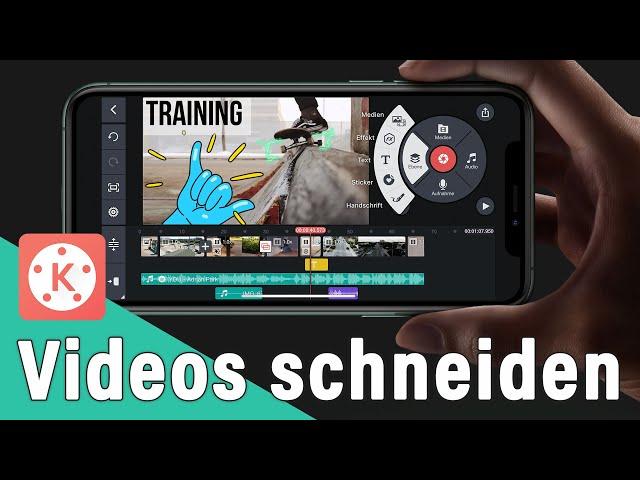 Videobearbeitung am Handy (KineMaster Tutorial für Android & iOS)