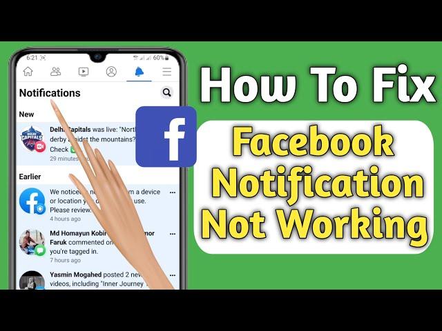 How To Fix Facebook Notifications Not Working (2023) |