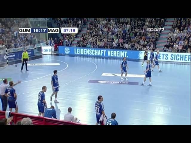 SC Magdeburg vs VfL Gummersbach | One of the funniest goals ever scored in Handball