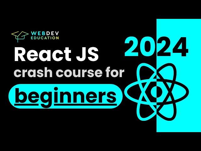 React JS crash course 2024 for beginners