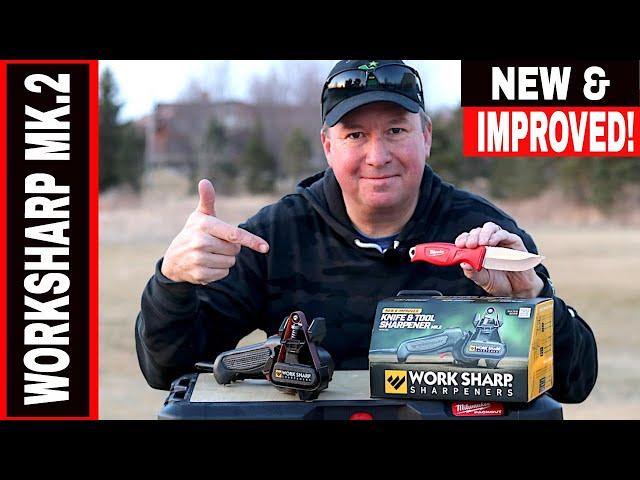 $99 KNIFE SHARPENER- IS IT RIGHT FOR YOU?  NEW WORKSHARP MK.2