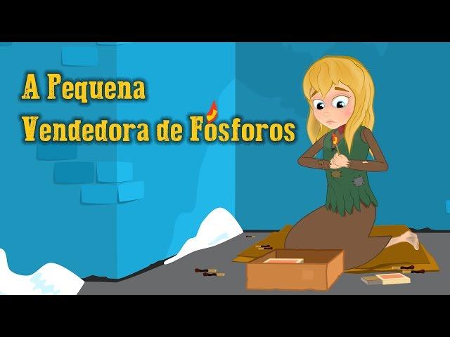 A Pequena Vendedora de Fósforos - Historia completa - Desenho animado infantil com Os Amiguinhos