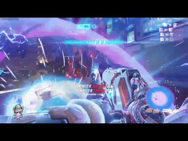 ZARYA SEXTUPLE KILL-TEAMKILL OVERWATCH [DIAMOND RANKED]