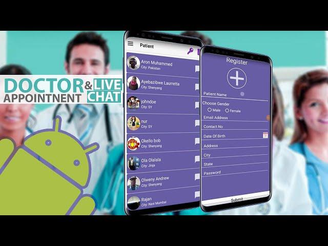 Doctor Appointment Booking Live Chat & Disease Prediction by Machine Learning  | Android App Project